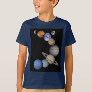 T-shirt d'obscurité d'enfants