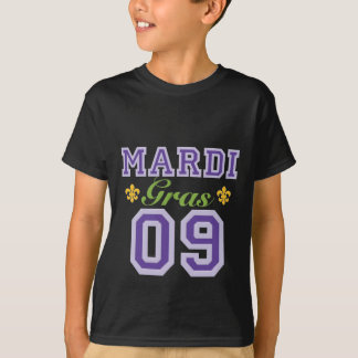T-shirt d'obscurité d'enfants du mardi gras 09
