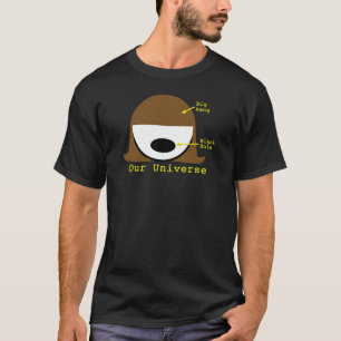 T-shirt d'obscurité d'univers