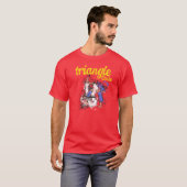 T-shirt d'obstruction de triangle (Devant entier)