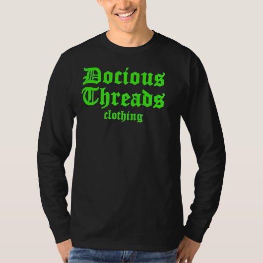 T-shirt Docious filète l'habillement (Devant)