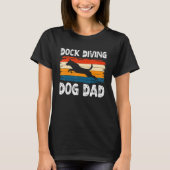 T-shirt Dock Plongée Chien Papa Water Chien Sport Coach (Devant)