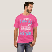 T-shirt Dock Plongée I Work Dog Dock Jumping Canine Water (Devant entier)