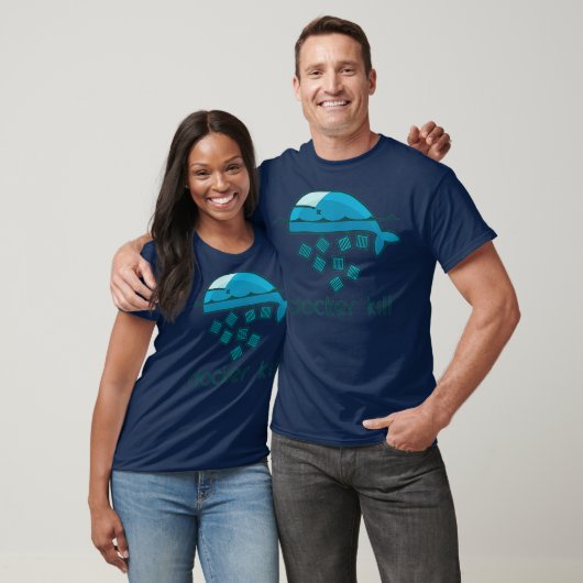 T-shirt Docker conteneur linu développe le code de program (Unisexe)