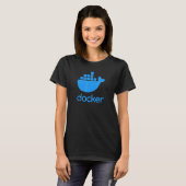 T-shirt Docker Engine   Software Programming  Coding  Deve (Devant entier)