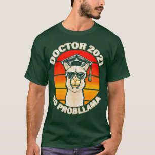 T-shirt Docteur 2021 Cadeau Doctorat Doctorat de doctorat