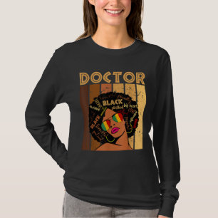 T-shirt Docteur Afro Africaine Américaine Femmes Histoire 