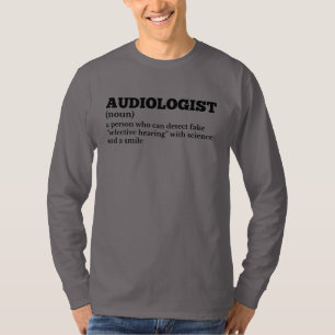 T-shirt Docteur auditif Définition amusante