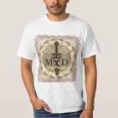 T-shirt Docteur Caduceus MD (Devant)