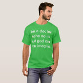T-shirt docteur ce qui (Devant entier)