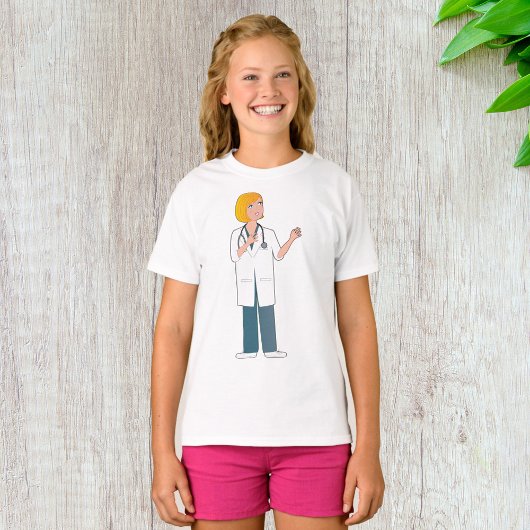 T-shirt Docteur féminin