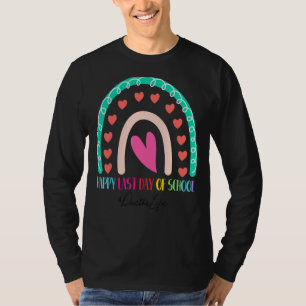 T-shirt Docteur Happy Dernier Day School Rainbow