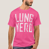 T-shirt Docteur pulmonaire Nerd pulmonaire (Devant)