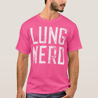 T-shirt Docteur pulmonaire Nerd pulmonaire