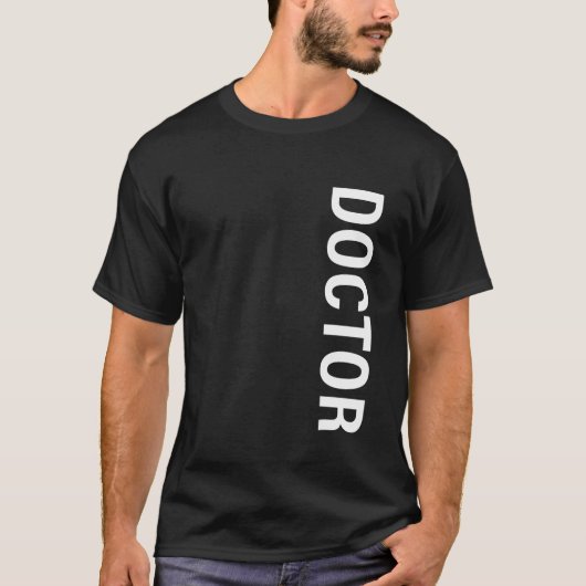 T-shirt Docteur Vertical (Devant)
