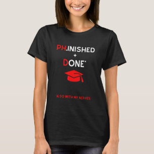 T-shirt Doctorat Doctorat 2022 Degré Hommes Femmes Enfants