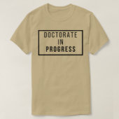 T-shirt Doctorat en cours 1 (Design devant)
