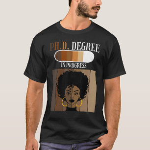 T-shirt Doctorat En Cours Candidat au doctorat Noir A