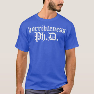 T-shirt Doctorat En Horriblesse Dark Version 1