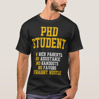 T-shirt Doctorat en thèse Dissertation Doctorat Graduation