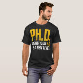 T-shirt Doctorat en thèse Dissertation Doctorat Graduation (Devant entier)