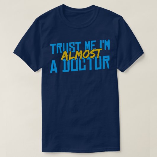 T-shirt Doctorat étudiant (Design devant)