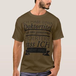 T-shirt Doctorat étudiant Diplôme d'un cadeau de doctorat2