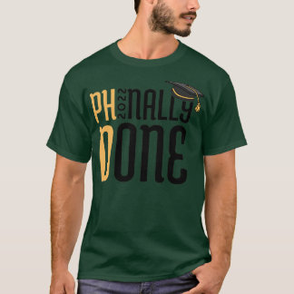 T-shirt Doctorat réalisé en phase terminale 1