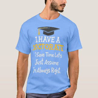 T-shirt doctorate 3