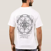 T-shirt Dodecahedron, dodéca, THAÏLANDE (Dos)