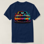 T-shirt Dodge Challenger 15 (Design devant)