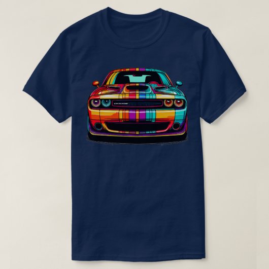 T-shirt Dodge Challenger 15 (Design devant)