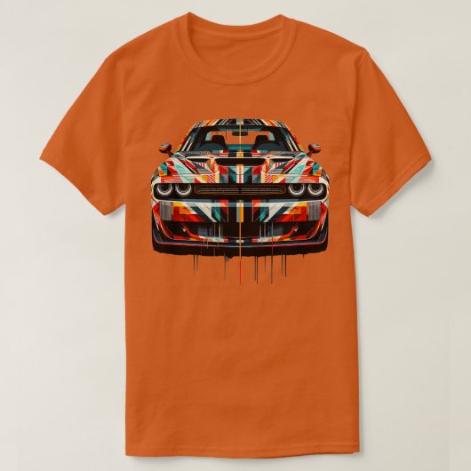 T-shirt Dodge Challenger 22 (Design devant)