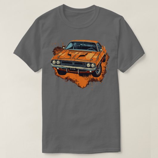 T-shirt Dodge Challenger 3 (Design devant)