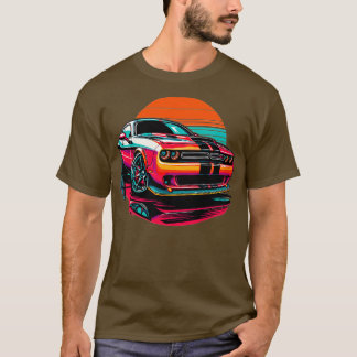 T-shirt Dodge Challenger 4