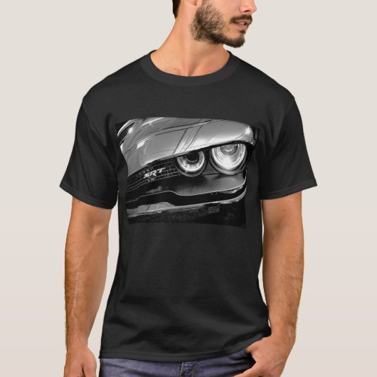 T-shirt Dodge Challenger Hellcat SRT 2017 (Devant)