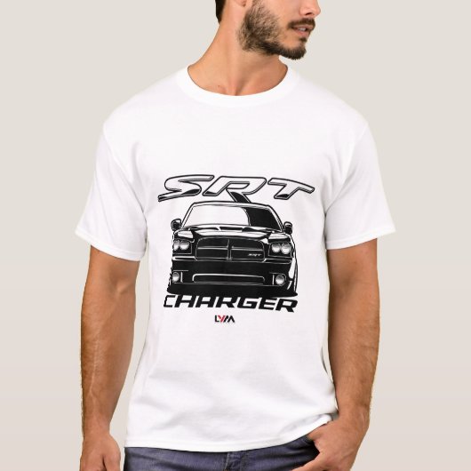 T-shirt Dodge Charger SRT 2006-2014 (Devant)