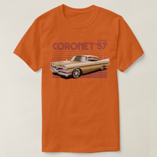 T-SHIRT DODGE CORONET (Design devant)