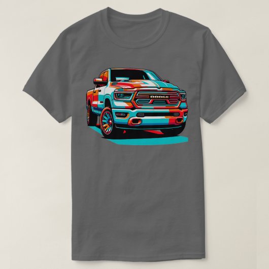 T-shirt Dodge Ram 1500 11 (Design devant)
