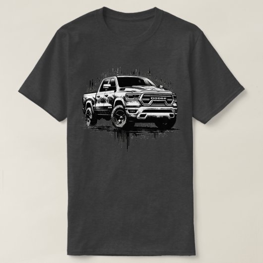 T-shirt Dodge Ram 1500 5 (Design devant)