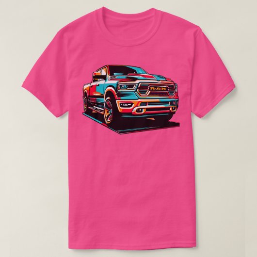 T-shirt Dodge Ram 1500 6 (Design devant)