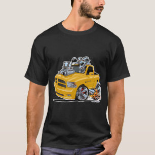 T-shirt Dodge Ram jaune 1500 pick-up Camion