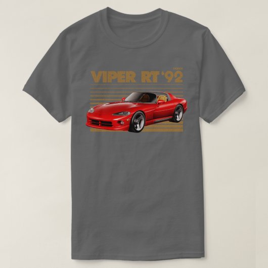 T-SHIRT DODGE VIPER (Design devant)