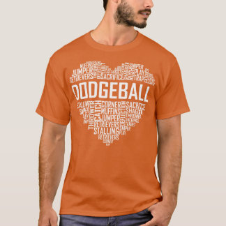 T-shirt Dodgeball Heart