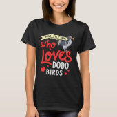 T-shirt Dodo Bird Gift Skeleton Madagascar (Devant)