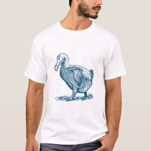 T-shirt Dodo Bird - Ocean Blue