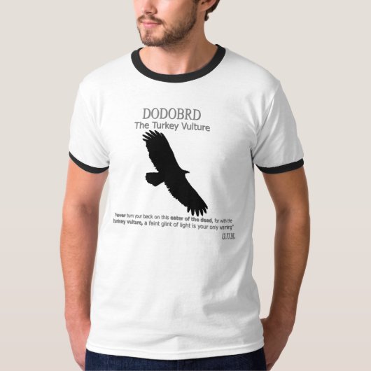 T-shirt DodoBrd - le vautour de Turquie (Devant)