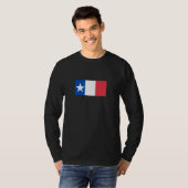 T-shirt Dodson Flag  Texas Republic Flag Alamo (Devant entier)