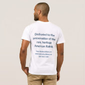 T-shirt Doebuck Blues (Dos entier)