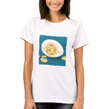 T-shirt d'oeufs de Steampunk